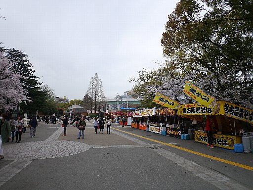 鶴舞公園・露店